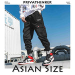 Privathinker Joggers Ankel-Length Camo Pants 2019 Mens Pockets Japanese Sweatpants Male Korean Pants Hip Hop Track Pants 4XL