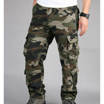 Camouflage Pants Men Casual Camo Cargo Trousers Hip Hop Joggers Streetwear Military Tactical Pants