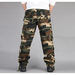 Camouflage Pants Men Casual Camo Cargo Trousers Hip Hop Joggers Streetwear Military Tactical Pants